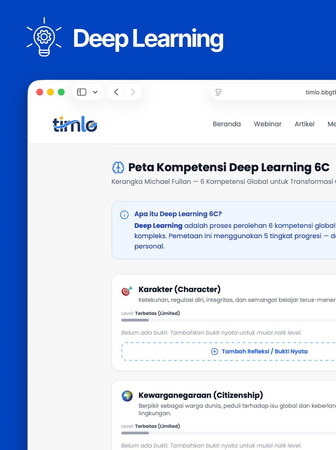 Peta Kompetensi Deep Learning