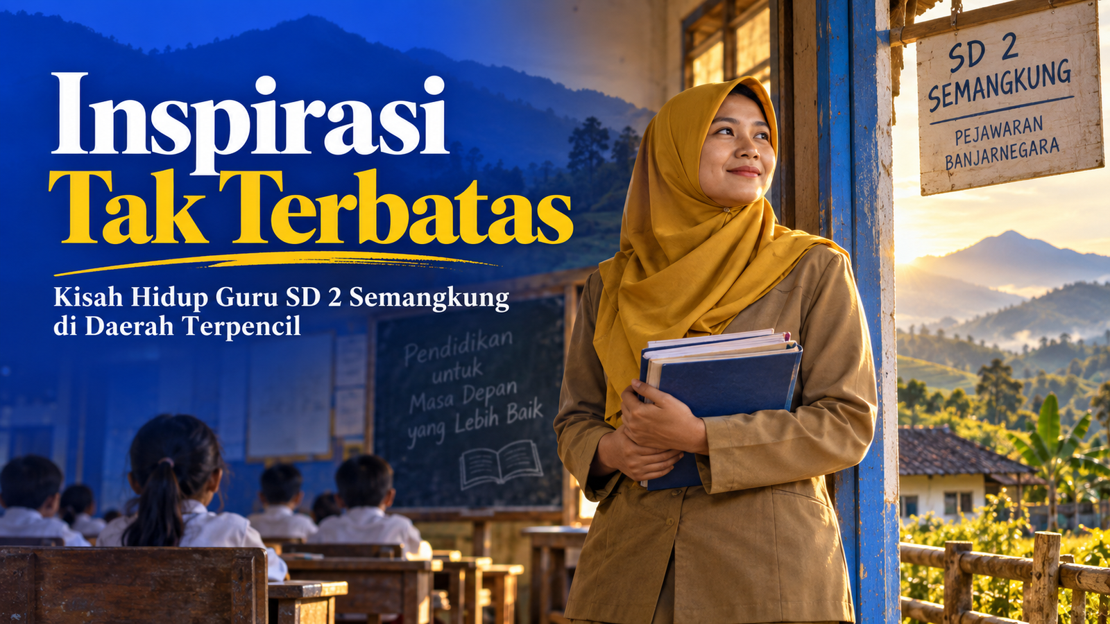 Inspirasi dari Guru SD 2 Semangkung: Mengajar di Daerah Terpencil