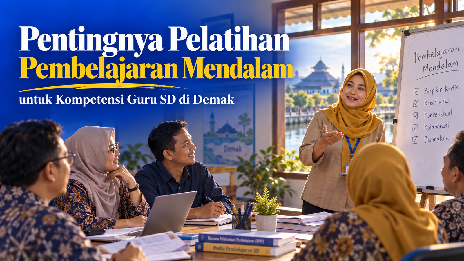 Pentingnya Pelatihan Pembelajaran Mendalam untuk Kompetensi Guru SD di Demak