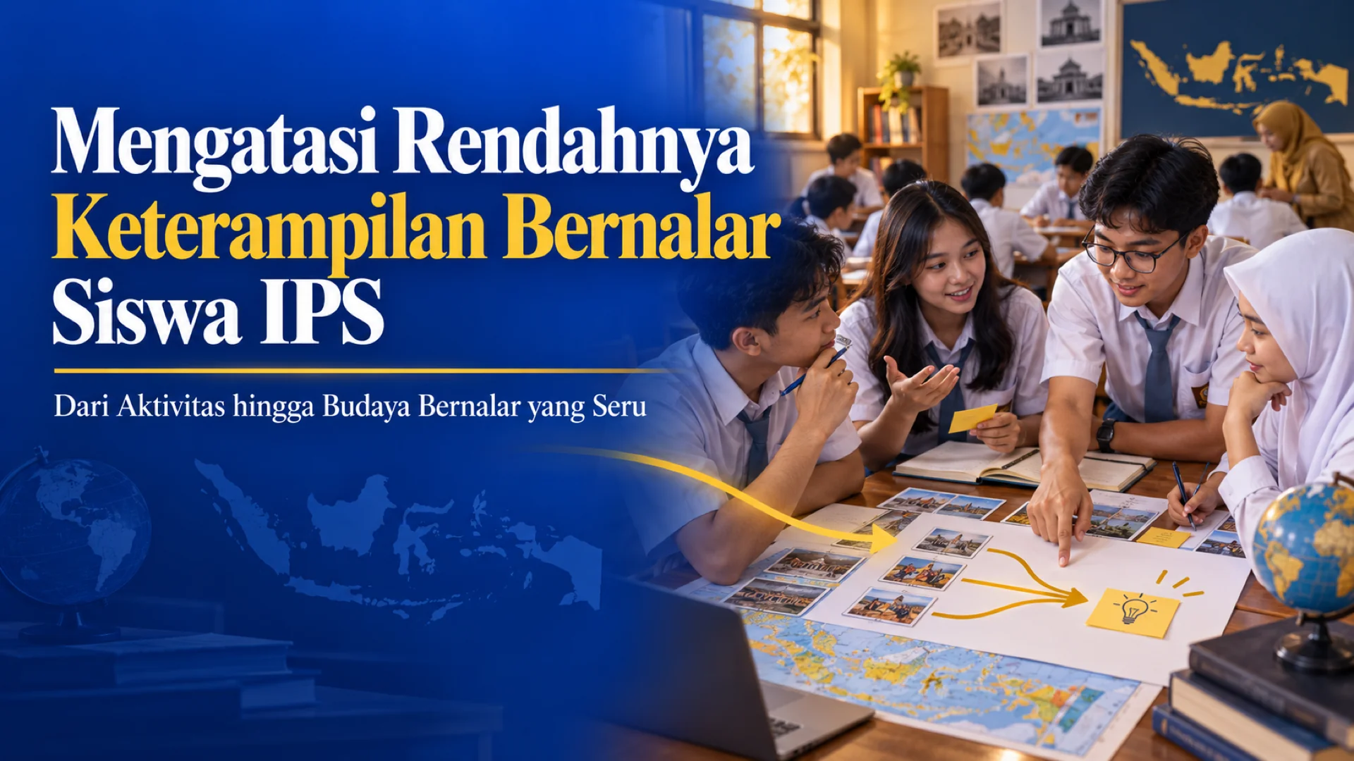 Mengatasi Rendahnya Keterampilan Bernalar Siswa IPS Aktif Terlibat