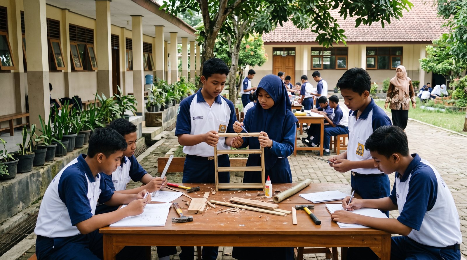 Menguji Material dan Mengambil Keputusan: Eksperimen Kelayakan Bahan Baku pada Proyek Kerajinan Bahan Keras