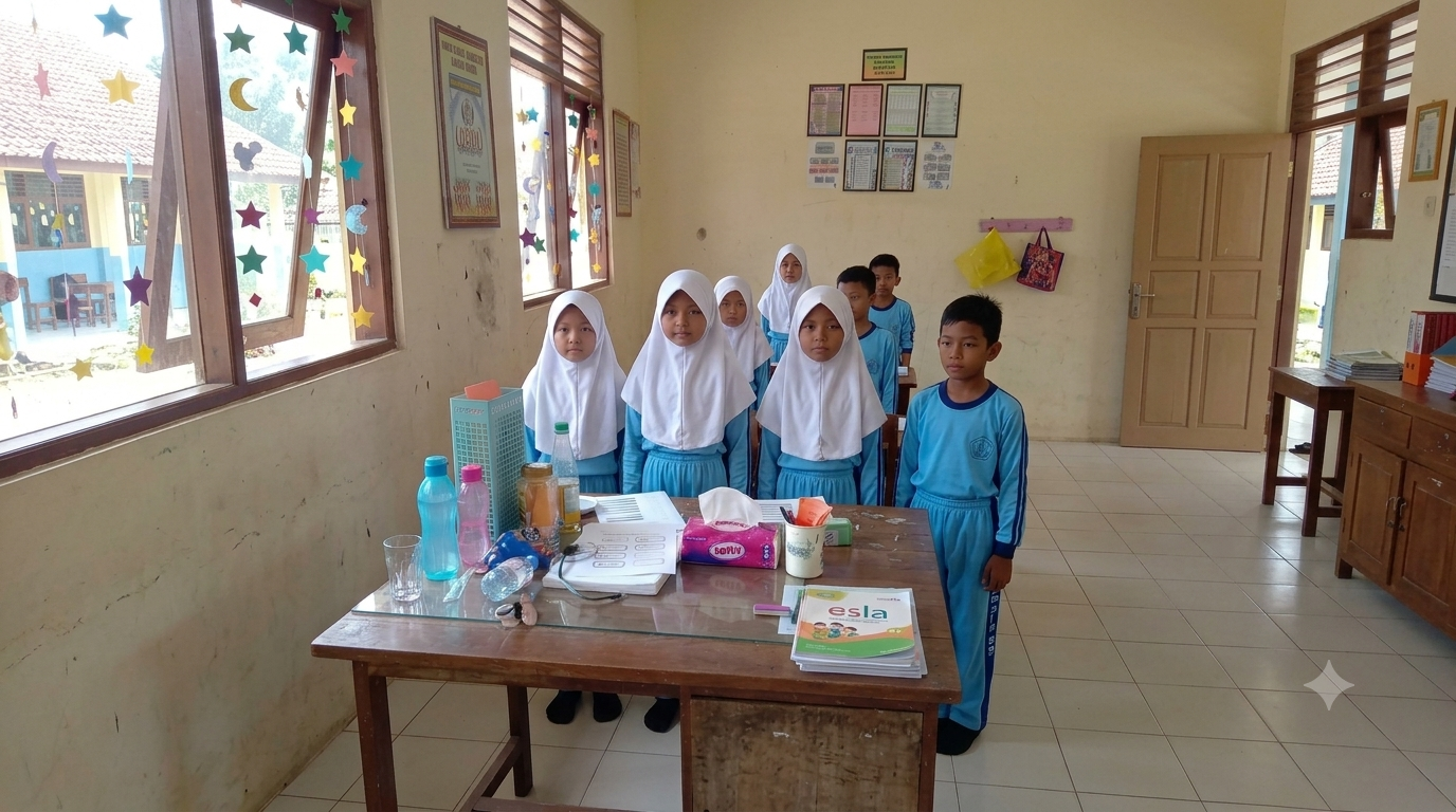 Foto 3 — Pengembangan pembelajaran pembiasaan regulasi diri dan ketekunan belajar mandiri siswa