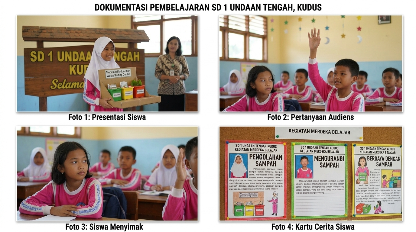 Pengembangan kemampuan presentasi lisan dan visual siswa melalui kegiatan "Show and Tell : benda kesayanganku.