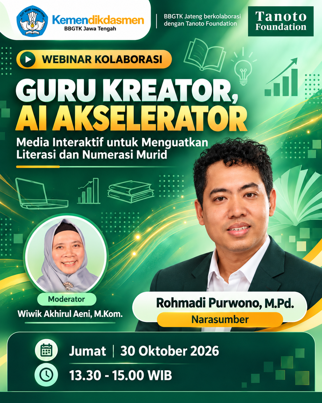 Guru Kreator, AI Akselerator : Media Interaktif untuk Menguatkan Literasi dan Numerasi Murid