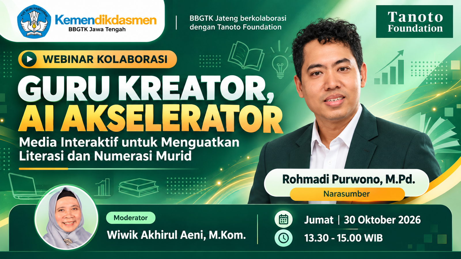 Guru Kreator, AI Akselerator : Media Interaktif untuk Menguatkan Literasi dan Numerasi Murid